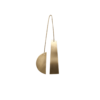 Ornamento em latão Twin Half Moon Brass - Ferm Living