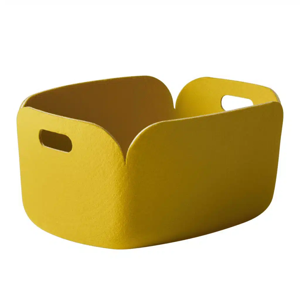 Cesto Restore Basket - Yellow 1 Restore Basket - Muuto