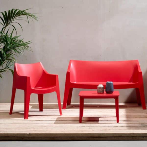 Scab - Cadeira Exterior - Coccolona Red (1)