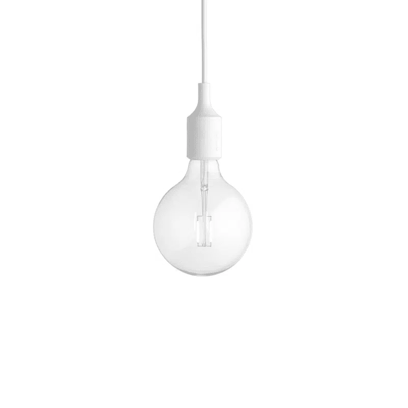 Candeeiro de suspensão E27 - Branco - Muuto 1 e27 muuto branco
