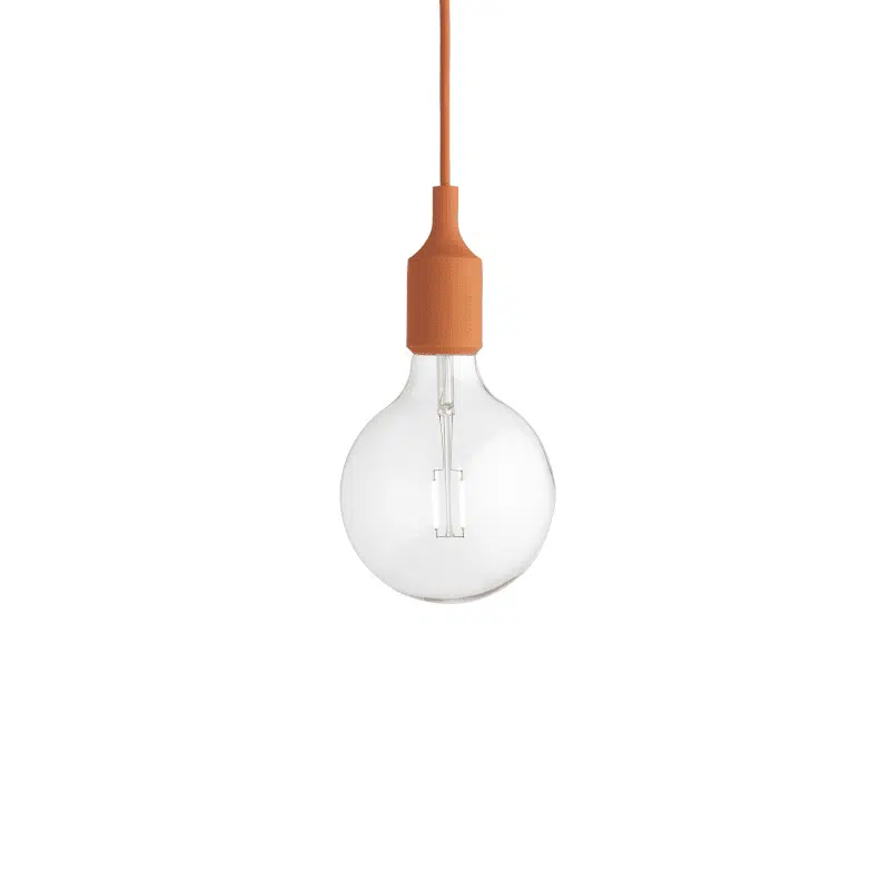Candeeiro de suspensão E27 Laranja - Muuto 1 Candeeiro de suspensão E27 - Laranja - Muuto