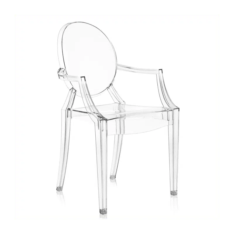 Kartell - Cadeira Louis Ghost - Transparente 1 Kartell - Cadeira Louis Ghost - Transparente