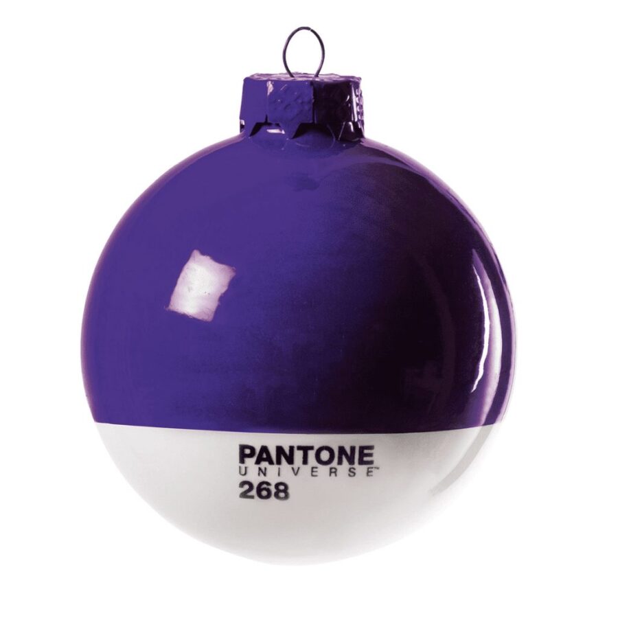 Bola natal Pantone - Purple 268