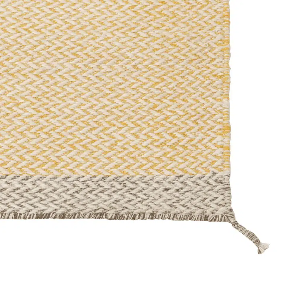 Muuto - Tapete Ply Rug - Off white 170x240cm 2 Ply Rug Yellow - Muuto