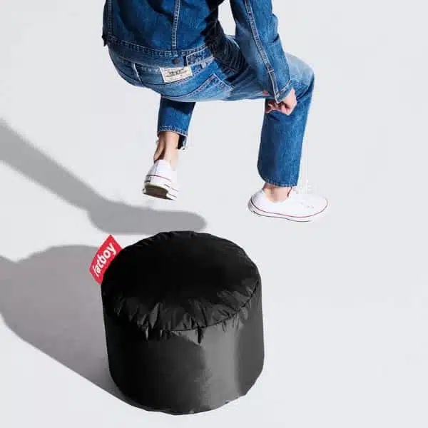 Fatboy - Pouf Point - Nylon Black 2 Fatboy - Pouf Point - Nylon Dark Black