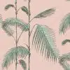 Palm Leaves - Cole & Son - Alabaster Pink & Mint