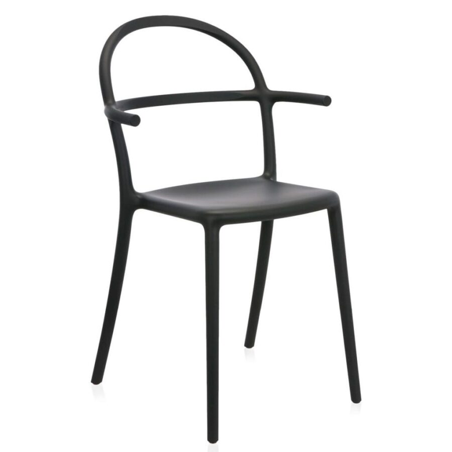 Kartell - Cadeira Generic C - Preto