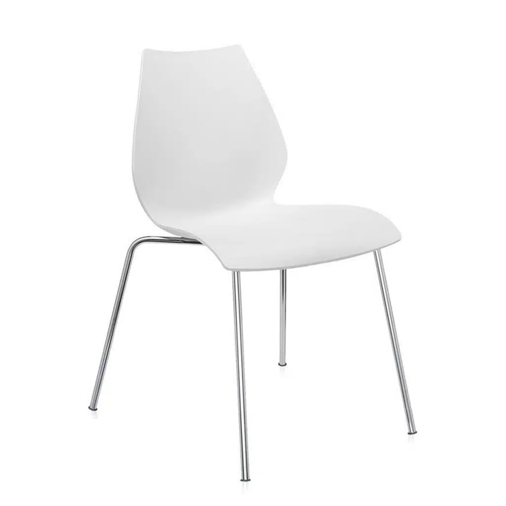 Kartell - Cadeira Maui - Branco 1 Kartell - Cadeira Maui - Branco