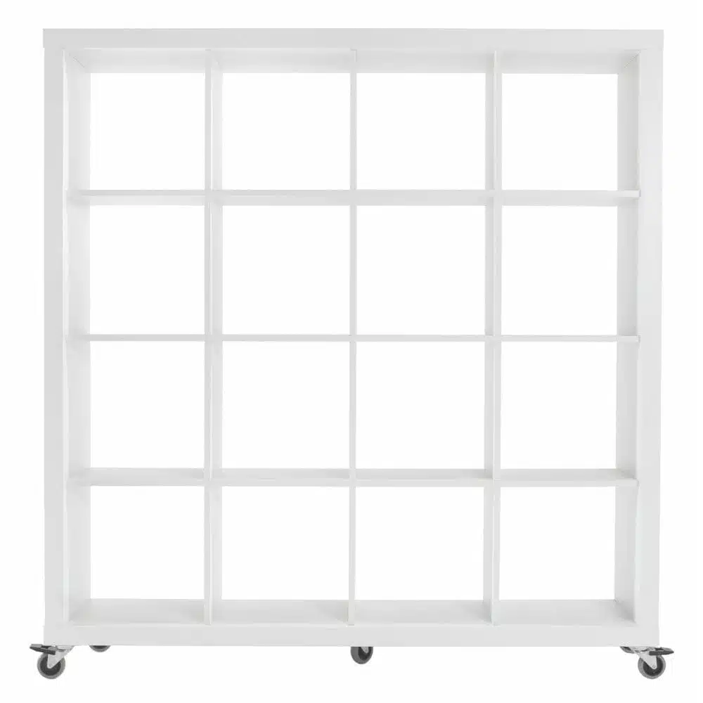 Estante Rolly 4*4 - Branco Puro 1 Estante Rolly 4*4 - Branco Puro