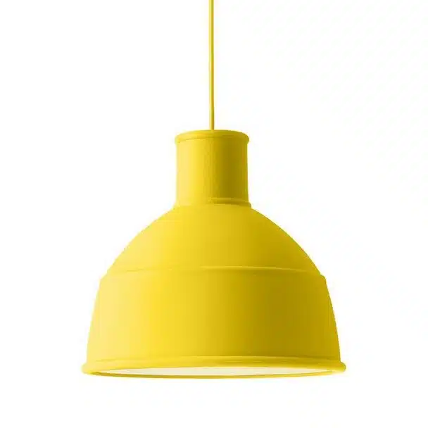 Muuto - Candeeiro - Unfold Yellow 1 Candeiro de Suspensão Unfold Yellow