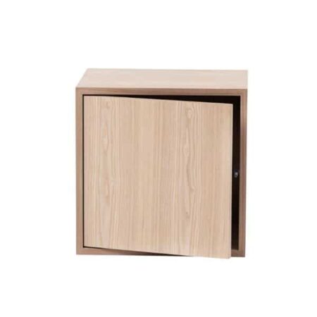 Muuto - Stacked Storage System - Module Medium with door oak