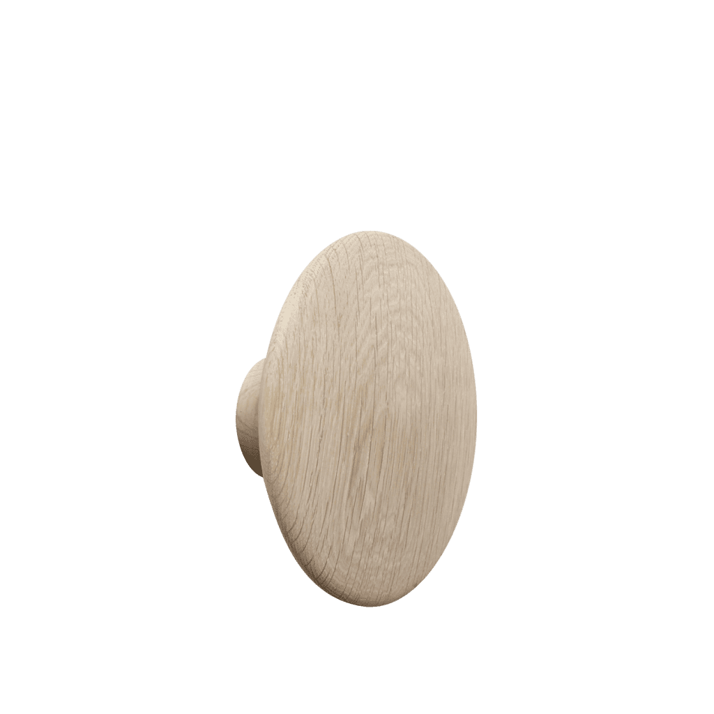 Cabide médio em madeira The Dots – oak / carvalho – Muuto