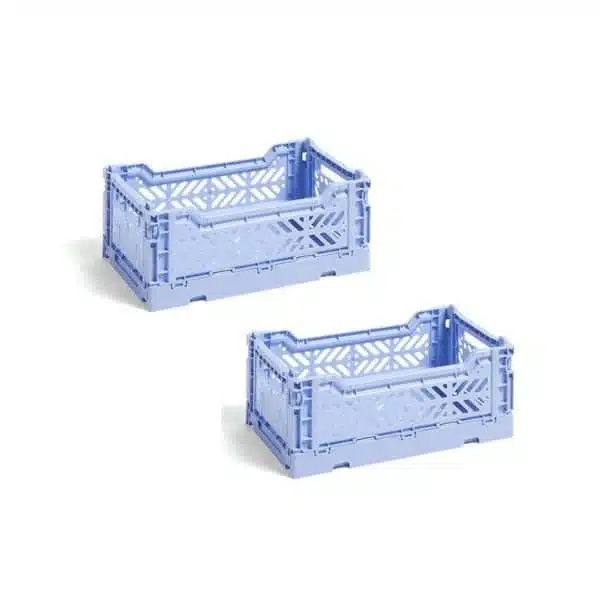 Caixa de arrumação Colour Crate S Light Blue - Conjunto de 2 1 Colour crate Light blue