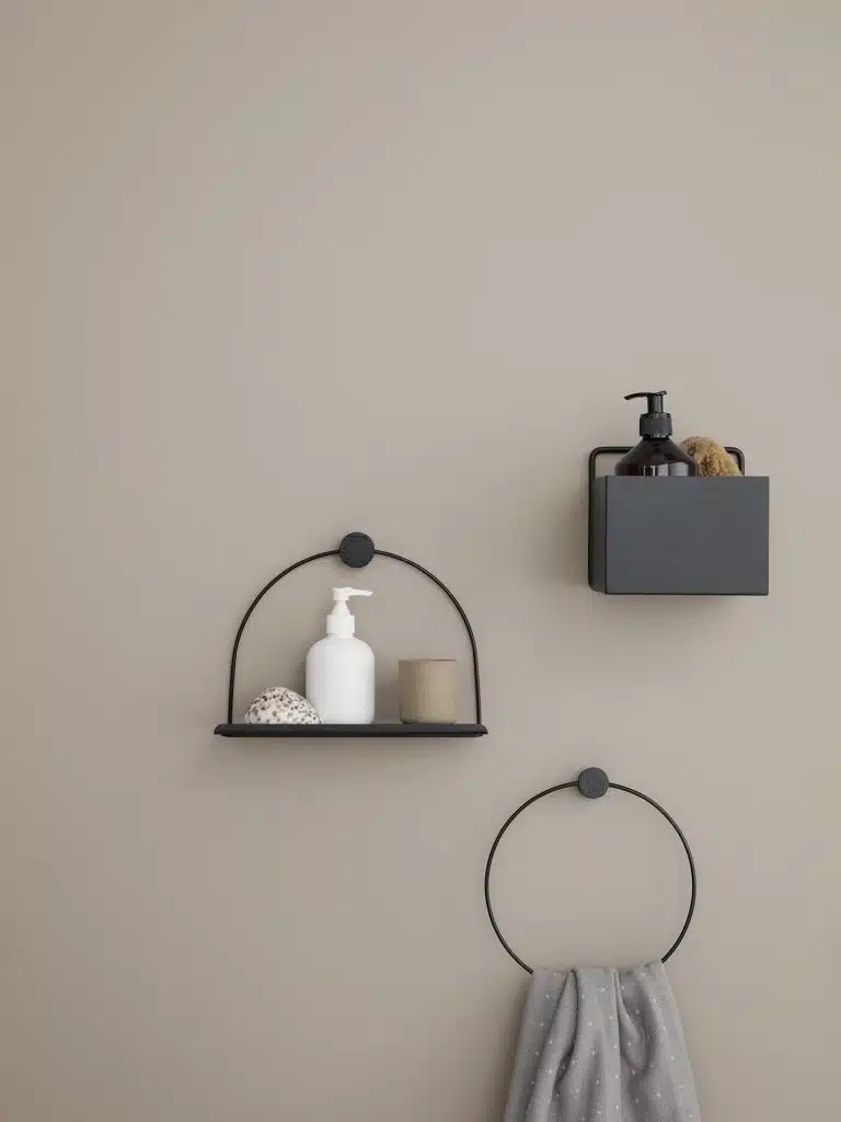 Ferm Living - Wall Box Square - Black 2 Wall Box Square Black Ferm Living