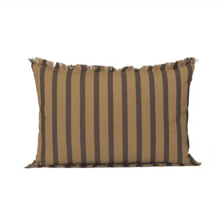 Almofada True Cushion - Sugar Kelp/Black 1 True Cushion Black Kelp Ferm Living