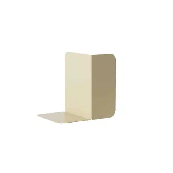 Muuto - Suporte para livros - Compile Bookend Green-Beige 1 compile-bookend-green-beige