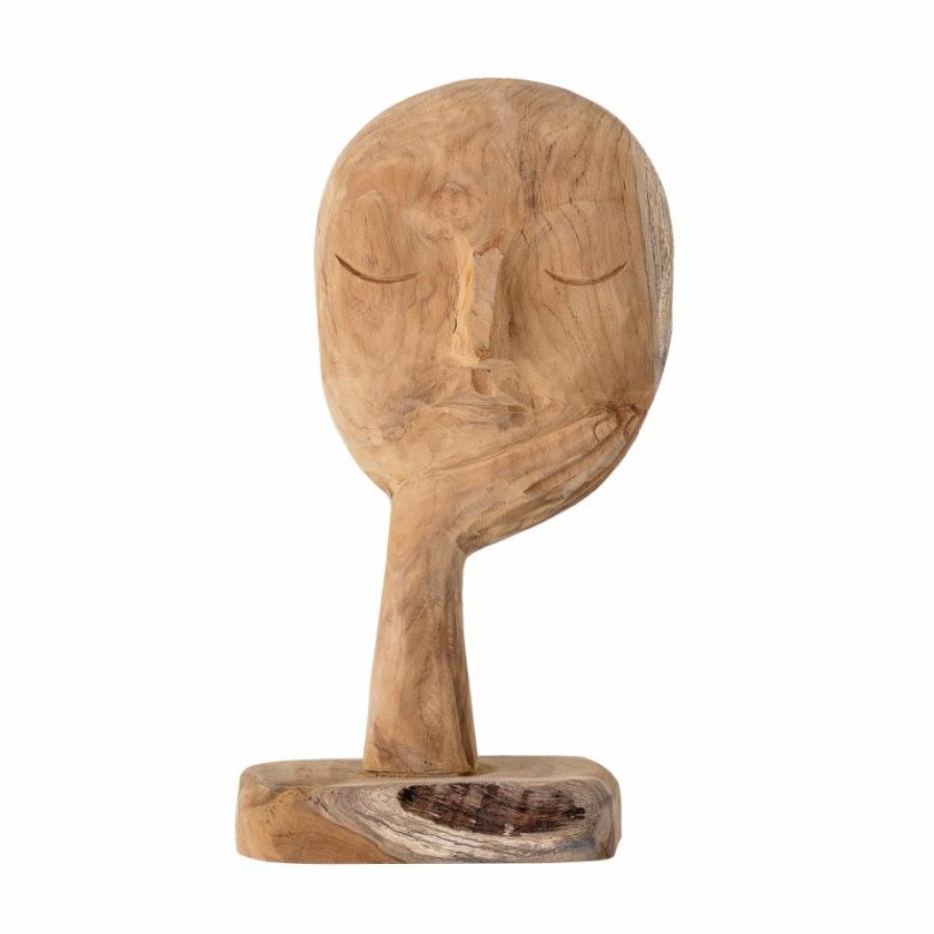 Decoration Statue Cacia Deco Nature Recycled Wood Homes With Design