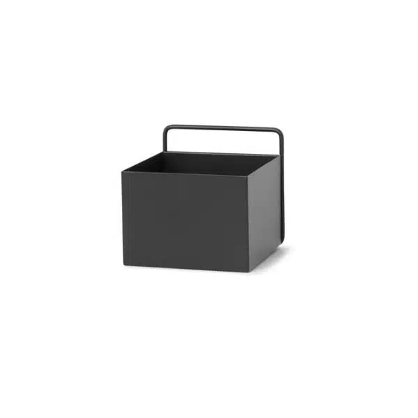 Ferm Living - Wall Box Square - Black 1 Ferm Living Wall Box black