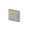 Ridge Vase Small Beige Muuto