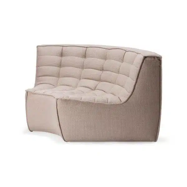 Ethnicraft - Sofá N701 Canto 1 N701 sofa - corner - beige