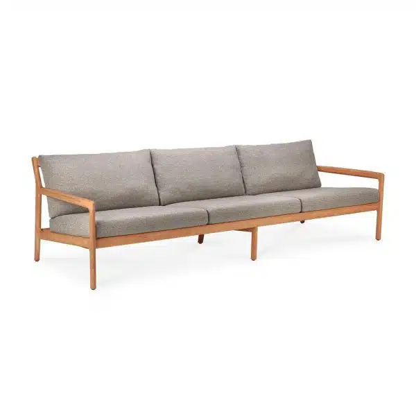 Ethnicraft - Sofá Exterior - Teak Jack 1 Teak Jack outdoor sofa - mocha