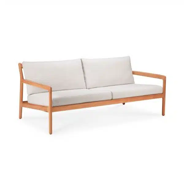 Ethnicraft - Sofá Exterior - Jack 1 Teak Jack outdoor sofa - off white