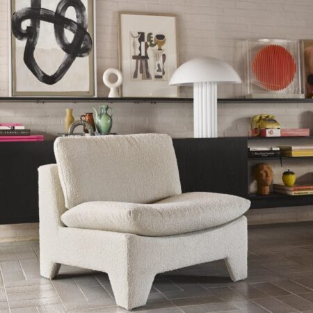 Retro Lounge Fauteuil Boucle