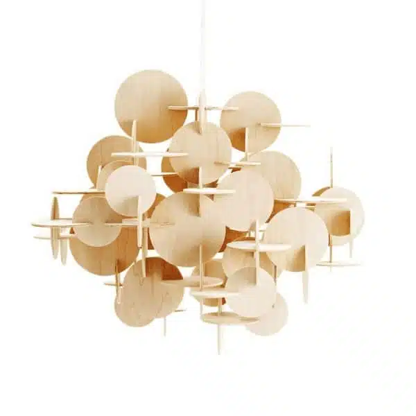 Normann - Candeeiro - Bau Natural Large 1 Bau Lamp Large EU1