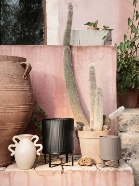 Ferm Living Vaso Bau Pot Large Black