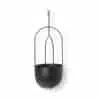 Hanging Deco Pot Black Ferm Living