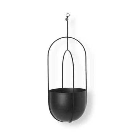 Hanging Deco Pot Black Ferm Living