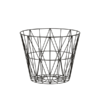 Wire Basket Small Black Ferm Living