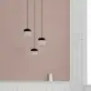 Candeeiro de Suspensão Acorn - Black Steel