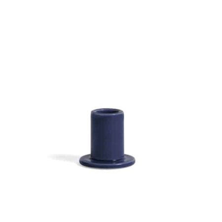 Tube Candleholder S midnight blue