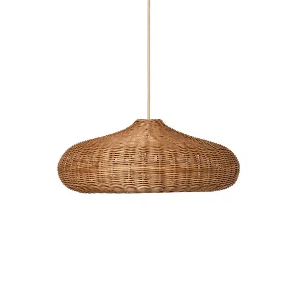 Ferm Living - Candeeiro - Braided Disc 1 Ferm Living - Candeeiro - Braided Lampshade Disc