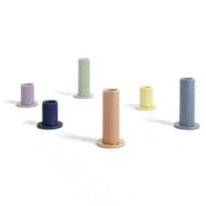 HAY - Velas - Long Mix conj. 6 6 Tube Candleholder family