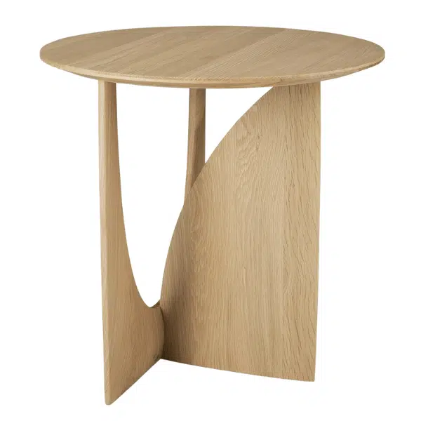 Ethnicraft - Mesa de apoio - Geometric 1 Ethnicraft - Mesa de apoio - Geometric