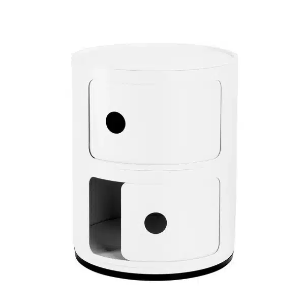 Kartell Componibili 2 branco mate recycled