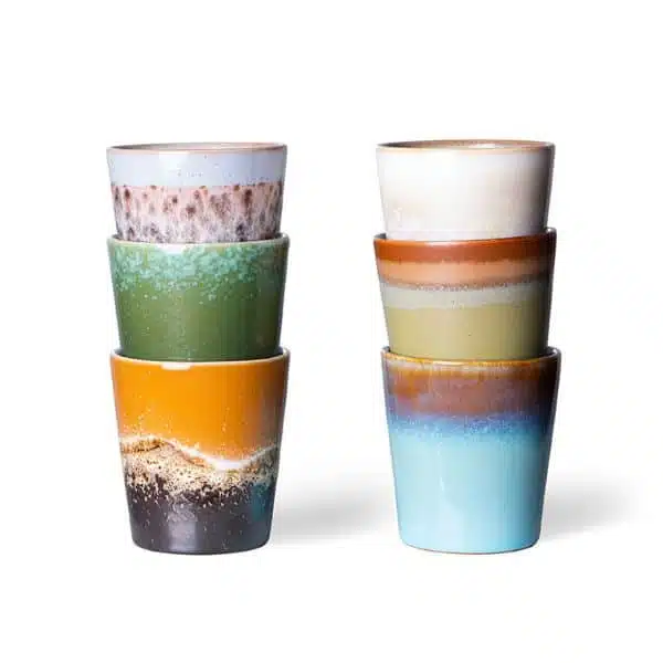 HK Living - 70s Ceramics - Coffee Mugs Phoenix 1 70S CERAMICS COFFEE MUGS, PHOENIX