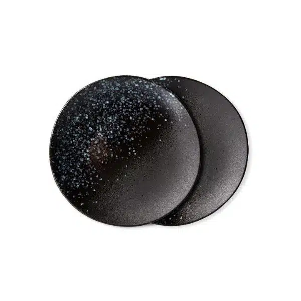 HK Living - 70s Ceramics - Prato de Sobremesa Stars 1 70S CERAMICS DESSERT PLATES, STARS