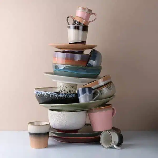 HK Living - Chávenas - 70s Ceramics Espresso Mugs Polaris 4 70s ceramics hk
