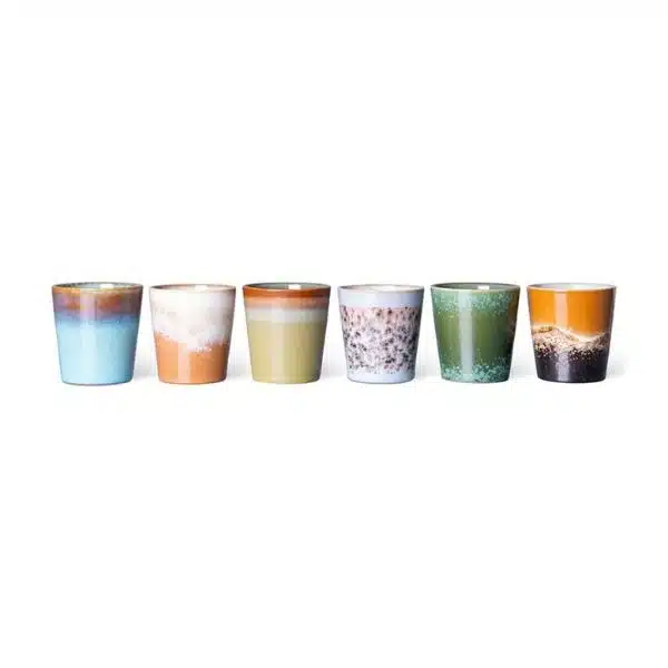 HK Living - 70s Ceramics - Coffee Mugs Phoenix 2 70S CERAMICS COFFEE MUGS, PHOENIX
