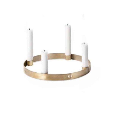 Ferm Living - Castiçal Circle - Brass