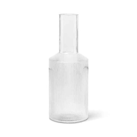 Ferm Living - Garrafa Ripple - Clear