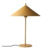 METAL TRIANGLE TABLE LAMP L MATT OCHRE