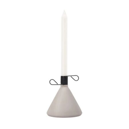 Puik - Candelabro - Conic Cinza