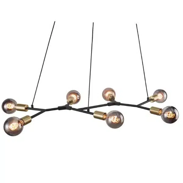 Candeeiro de suspensão - Josefine 7-Spot 1 Nordlux Josefine 7-Spot Pendant Black