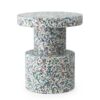 Bit Stool Normann White Multi