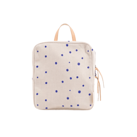 Monk & Anna | Kodomo Kids Backpack mini dots Blue