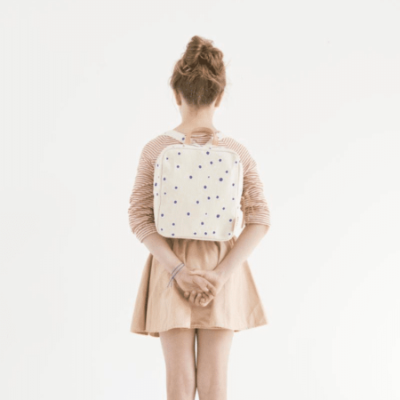 Monk & Anna | Kodomo Kids Backpack mini dots Blue